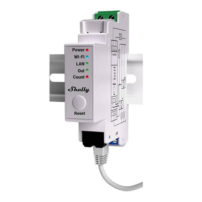 Shelly Pro EM-50 enerģijas skaitītājs, WiFi/LAN