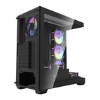 Darkflash DS900 datora korpuss (melns) + 7 ARGB ventilatori