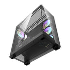 Darkflash DS900 datora korpuss (melns) + 7 ARGB ventilatori