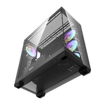 Darkflash DS900 datora korpuss (melns) + 7 ARGB ventilatori