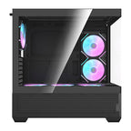 Darkflash DS900 AIR datora korpuss (melns) + 6 ARGB ventilatori