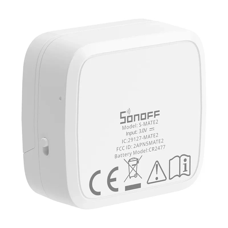 Viedais slēdzis WiFi Sonoff S-MATE2 (bez neitrālas)