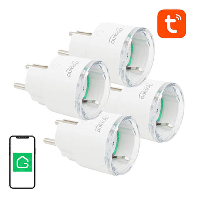 Viedā kontaktligzda WiFi Gosund SP111 3680W 16A, Tuya 4 iepakojumā