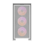 Darkflash DRX70 MESH datora korpuss (balts) + 4 RGB ventilatori