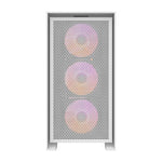 Darkflash DRX70 MESH datora korpuss (balts) + 4 RGB ventilatori