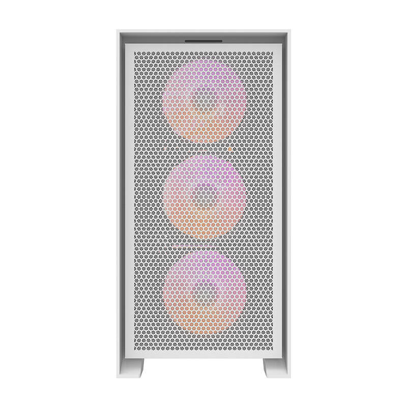 Darkflash DRX70 MESH datora korpuss (balts) + 4 RGB ventilatori
