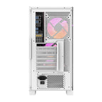 Darkflash DRX70 MESH datora korpuss (balts) + 4 RGB ventilatori