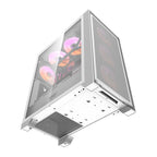 Darkflash DRX70 MESH computer case (white) + 4 RGB fans