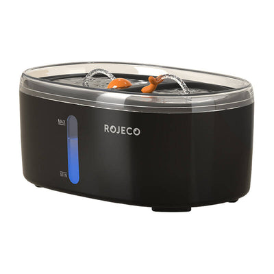 Dzeršanas strūklaka mājdzīvniekiem Rojeco 2,5L (melna)