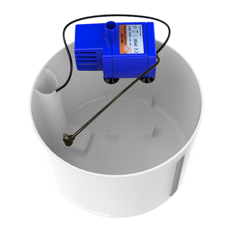 Water Fountain for pets 1l Dogness (white)