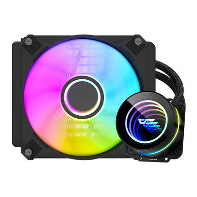 Datora ūdens dzesēšana Darkflash DX120 V2.6 (melna)