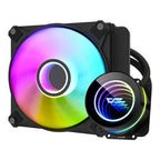 Datora ūdens dzesēšana Darkflash DX120 V2.6 (melna)