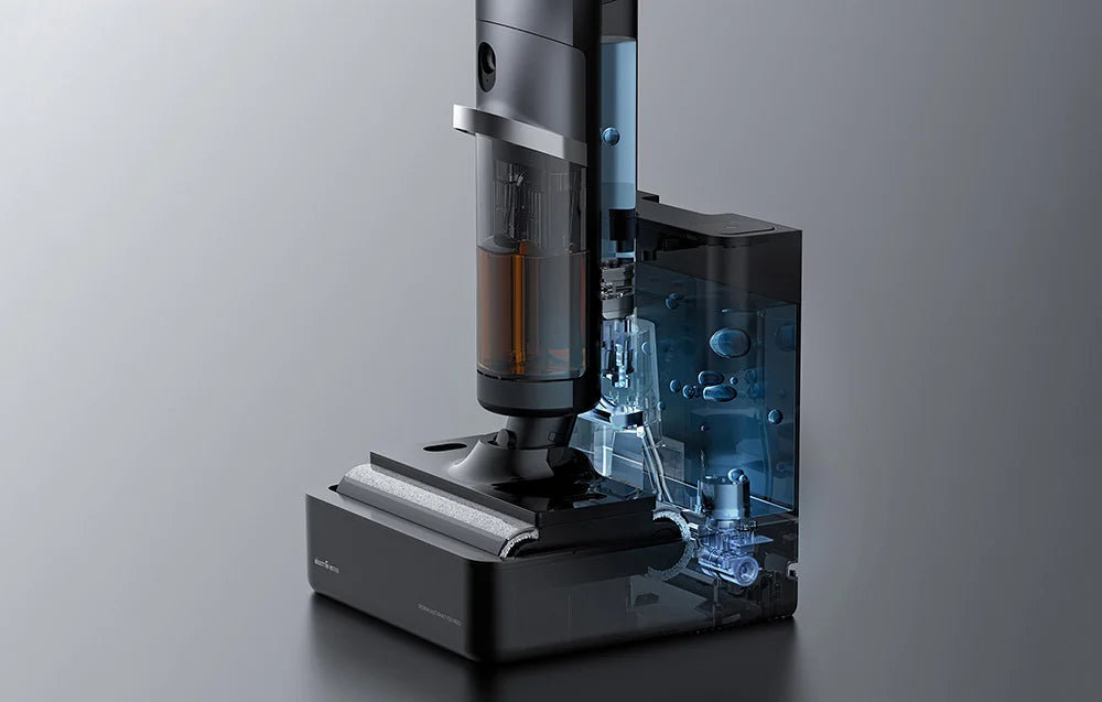 Deerma DEM-VX900W ūdens sūkšanas putekļsūcējs–slota