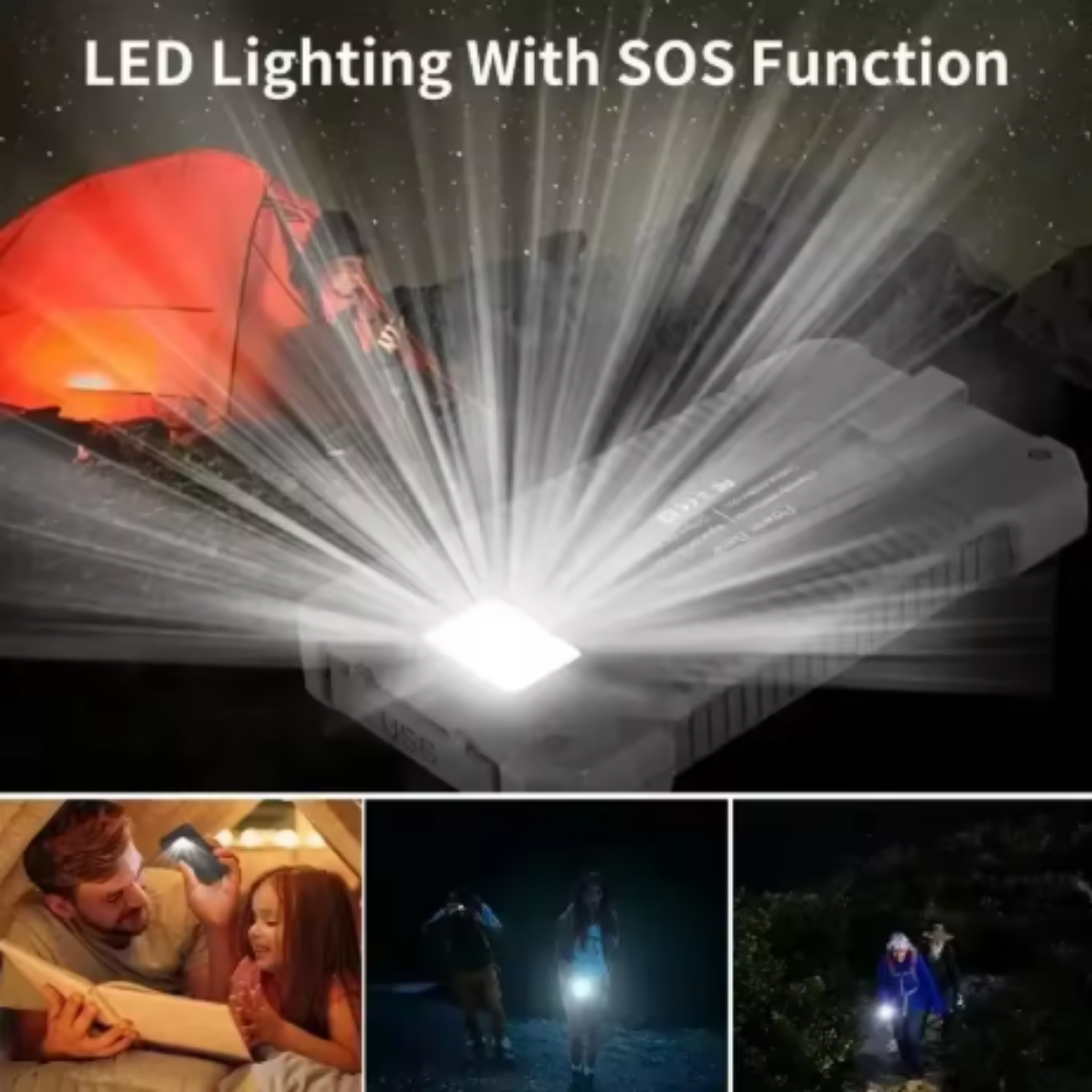 SOLAR POWERBANK Compass – 8 000 mAh , SKU: 352