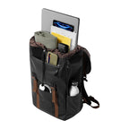 Mugursoma klēpjdatoram Tomtoc VintPack-TA1, 22L / 15,6'' (melna)
