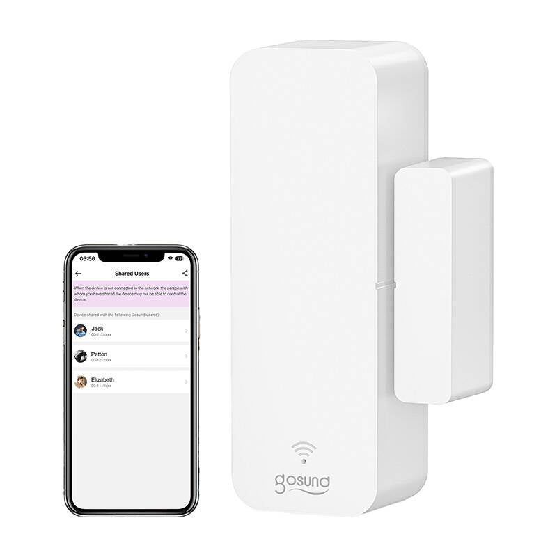 Zigbee Gosund ST18 Tuya viedie durvju un logu atvēršanas sensori