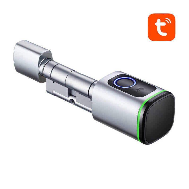Avatto SDL-S1-S70 70 mm sudraba digitālais slēdzenes cilindrs