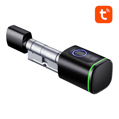 Avatto SDL-S1-B80 80 mm digitālais slēdzenes cilindrs, melns