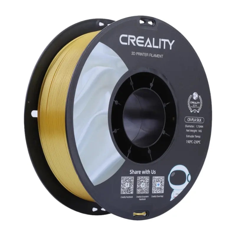 CR-Silk PLA kvēldiegs Creality (zelts)