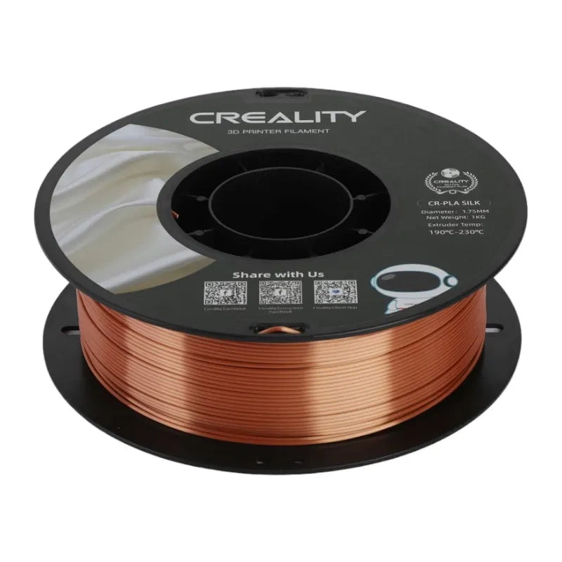 CR-Silk PLA kvēldiega šķiedra Creality (sarkans varš)