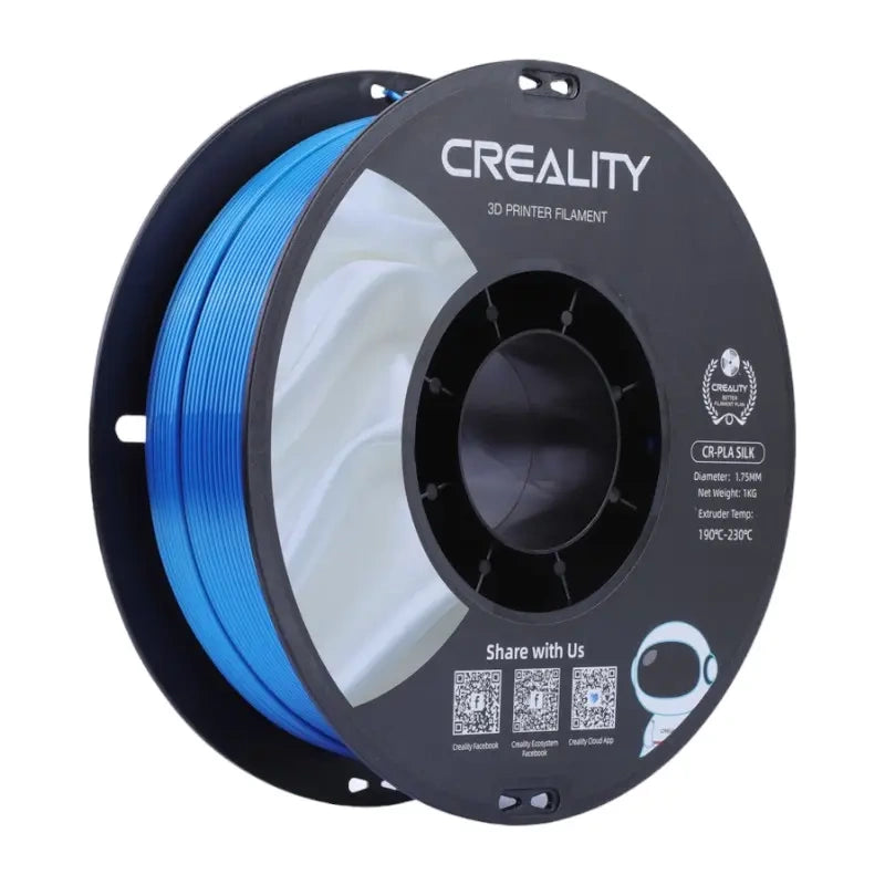 CR-Silk PLA kvēldiegs Creality (zils)