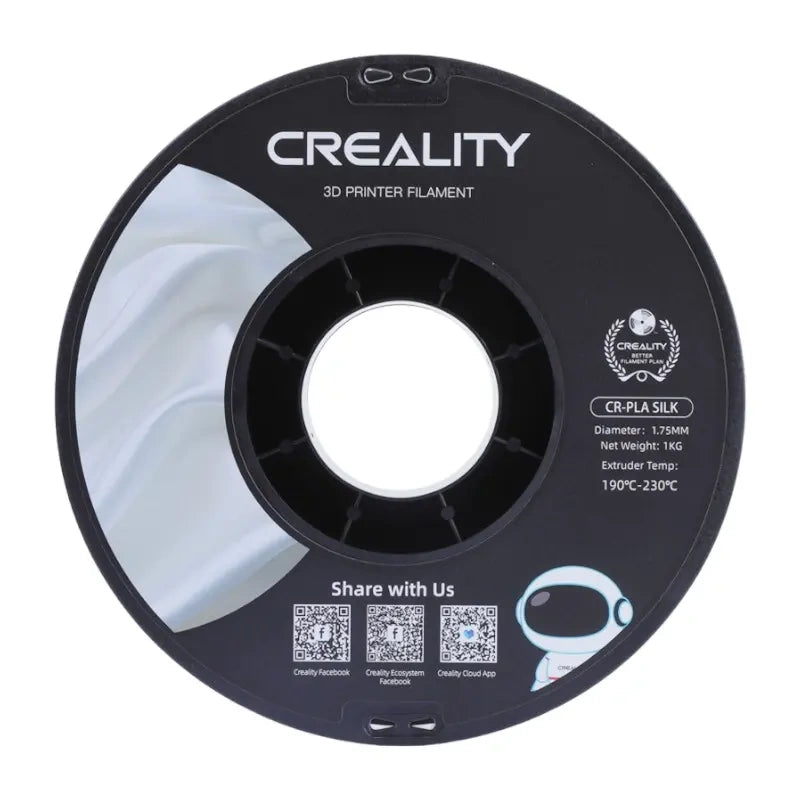 CR-Silk PLA kvēldiegs Creality (zils)