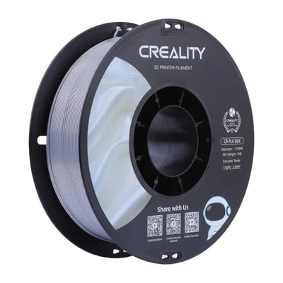 CR-Silk PLA kvēldiegs Creallity (sudrabains)