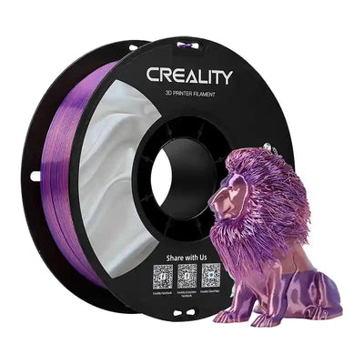 CR-Silk PLA kvēldiegs Creality (rozā-violets)