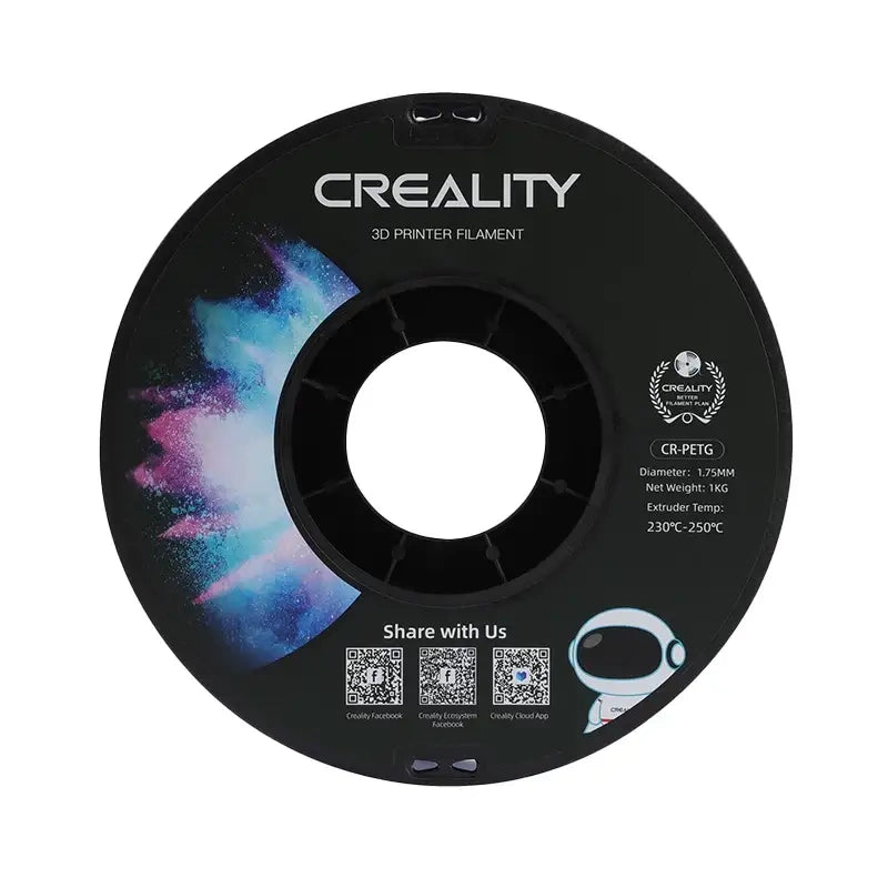 CR-PETG kvēldiega Creality (pelēka)