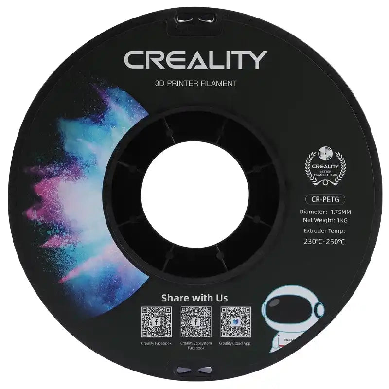 CR-PETG kvēldiegs Creality (sarkans)