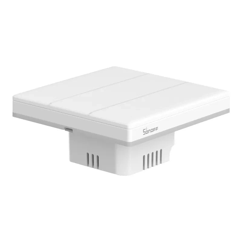 Viedais Wi-Fi skārienjutīgais sienas slēdzis Sonoff TX T5 3C (3 kanālu)