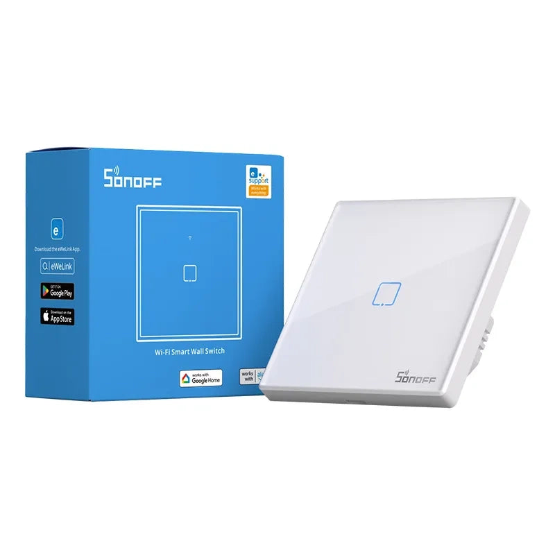 Viedais slēdzis WiFi + RF 433 Sonoff T2 EU TX (1 kanāls) atjaunināts