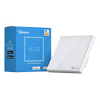 Atjaunināts viedais slēdzis WiFi + RF 433 Sonoff T2 EU TX (3 kanālu)