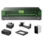2-in-1 lāzergravēšanas iekārta xTool S1 40W universāls komplekts (melns)