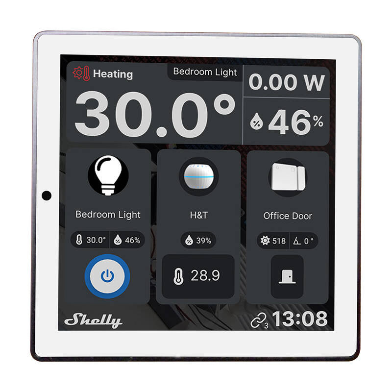 Komplekts Shelly sienas displeja vadības panelim (balts) + BLU H&T ziloņkaula krāsā