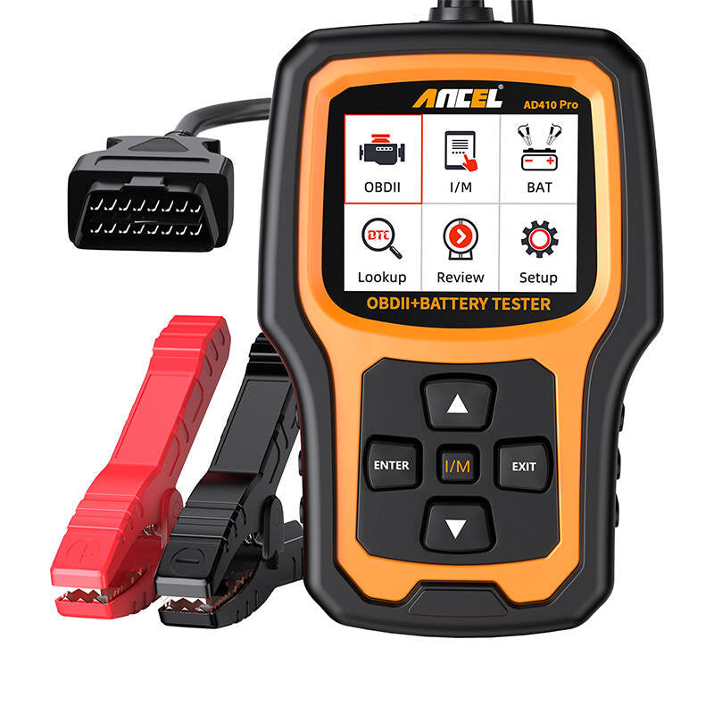 OBD2 skeneris un pareizi testeri 2-in-1 — Ancel AD410 PRO