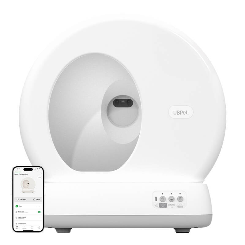 Inteliģenta pašattīroša kaķu tualete ar kameru UBPet C10 Pro