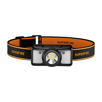 Superfire HL91-X galvas lukturītis, 200 lm, 220 m
