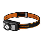 Superfire HL91-X galvas lukturītis, 200 lm, 220 m