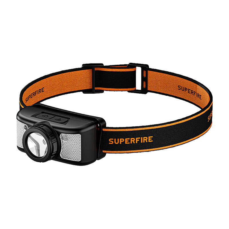 Superfire HL91-X galvas lukturītis, 200 lm, 220 m