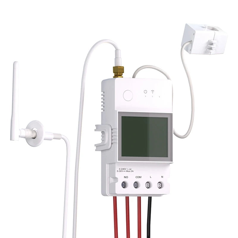 Elektroenerģijas patēriņa skaitītājs 100A WiFi POW Ring SONOFF POWCT (strāvas zonde)