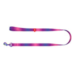 WAUDOG gradienta neilona suņu pavada, 15 mm plata, 122 cm gara, violeta