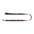 Waudog nylon dog leash, pattern "NASA21", width 25 mm, length 122 cm.