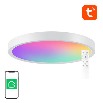 Viedā griestu lampa 30cm WiFi/Bluetooth 16M RGBCW Gosund LB12 1920lm Tuya + tālvadības pults.