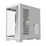 Darflash FT350 datora korpuss + 5 aRGB ventilatori (balts)