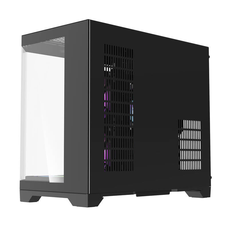 Darflash FT418 datora korpuss + 6 aRGB ventilatori (melns)