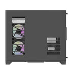 Darflash FT418 datora korpuss + 6 aRGB ventilatori (melns)