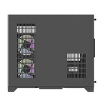 Darflash FT418 datora korpuss + 6 aRGB ventilatori (melns)
