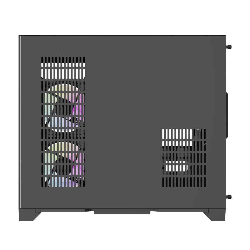 Darflash FT418 datora korpuss + 6 aRGB ventilatori (melns)