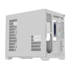 Darflash FT418 datora korpuss + 6 aRGB ventilatori (balts)